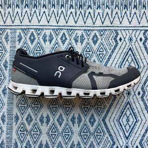 on CLOUD black slide ons